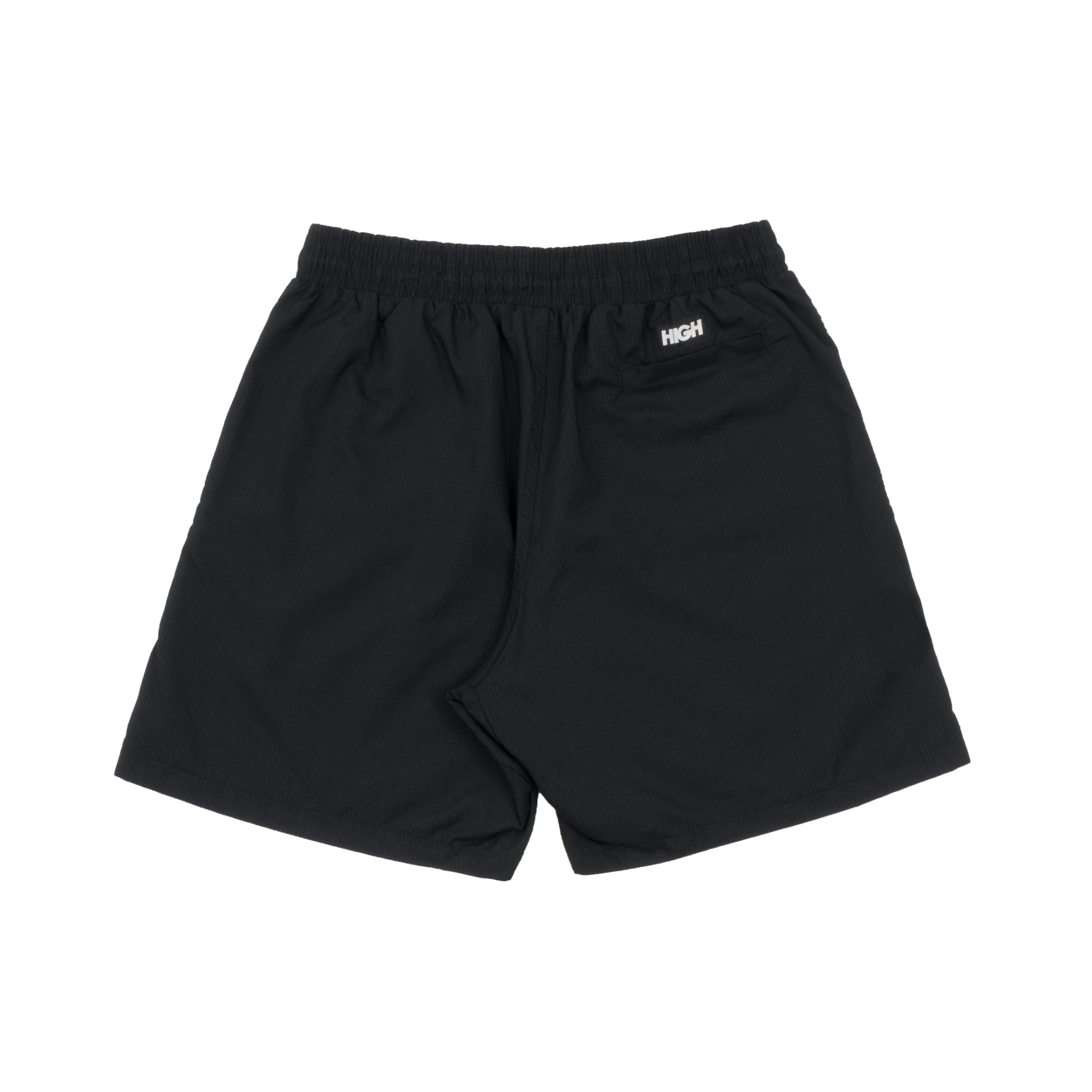 Grilu Surf Skate Shop Bermuda High Ripstop Shorts Oval Black