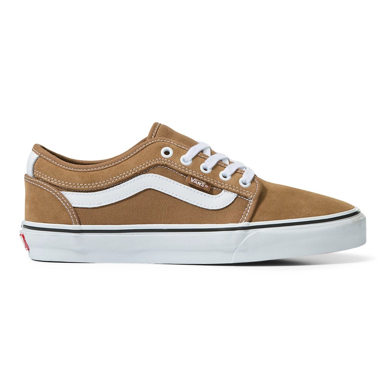 Grilu Surf Skate Shop Tenis Vans Skate Chukka Low Sidestripe Tobacco