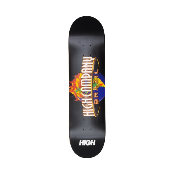 Grilu Surf Skate Shop - Bone High Ripstop Outline Logo 5 Panel Black